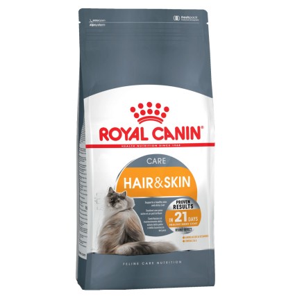 Royal Canin Hair and Skin сухой корм для кошек 2 кг. 